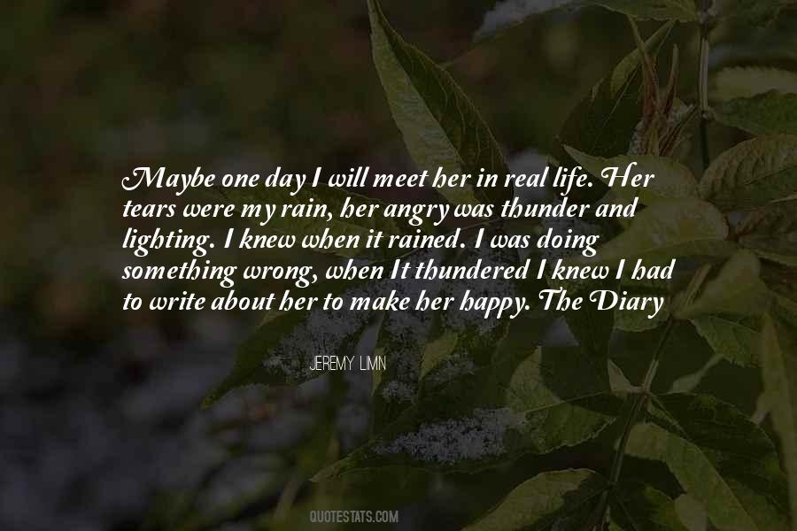 Quotes About Tears And Rain #248660