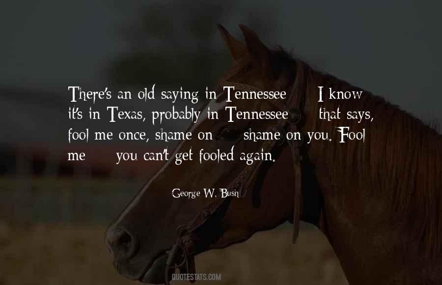 Quotes About Tennessee #1301459