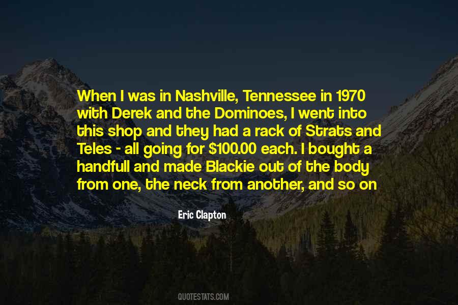 Quotes About Tennessee #1849052