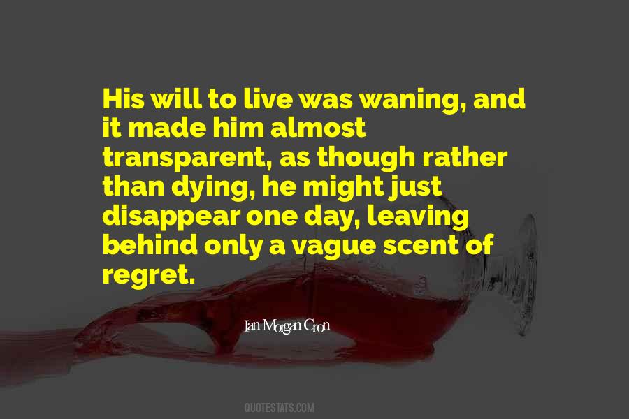 Quotes About Will To Live #162194