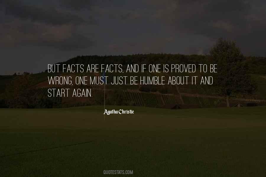 Facts Are Facts Quotes #196417