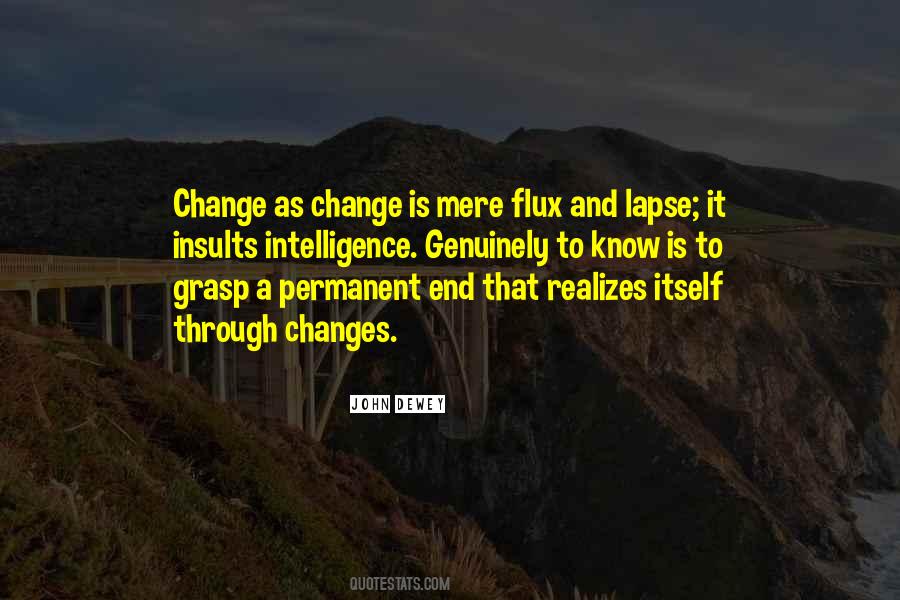 Quotes About Permanent Change #979972