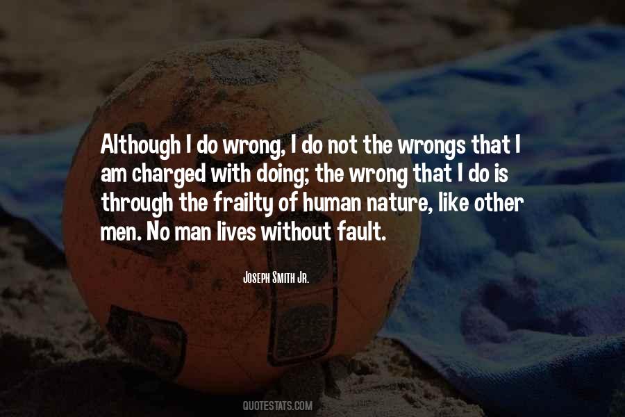 Quotes About Wrong Man #102637