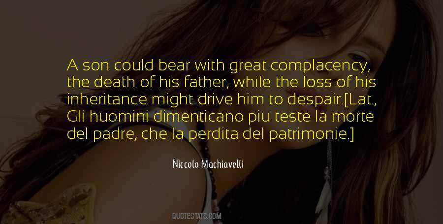 Inheritance Of Loss Quotes #1777637