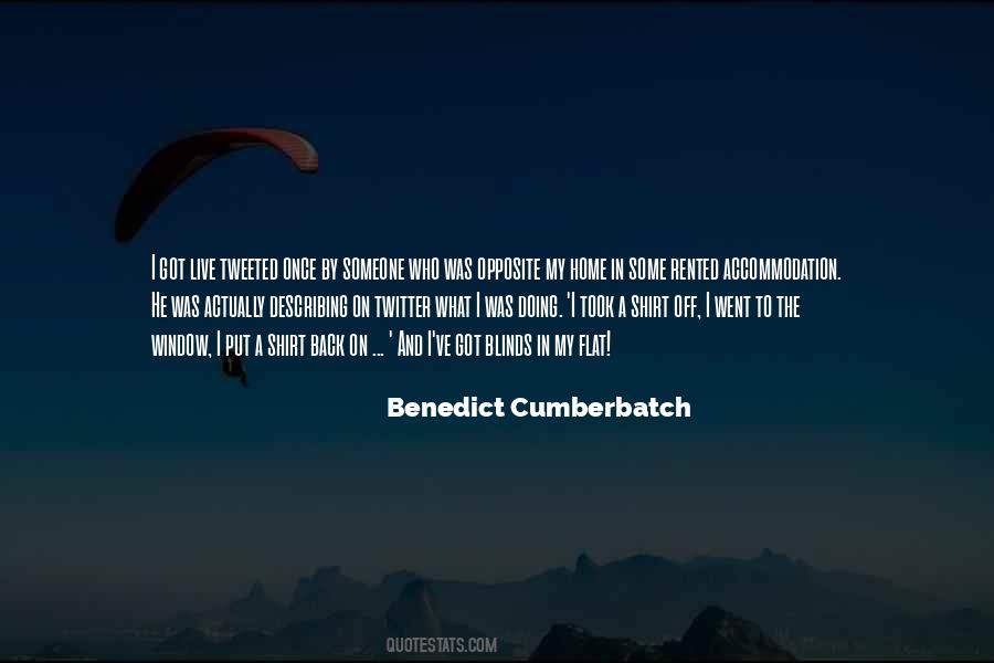 Quotes About Cumberbatch #1033238