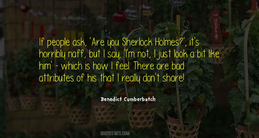 Quotes About Cumberbatch #175181
