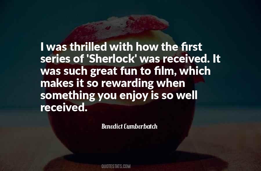 Quotes About Cumberbatch #469826