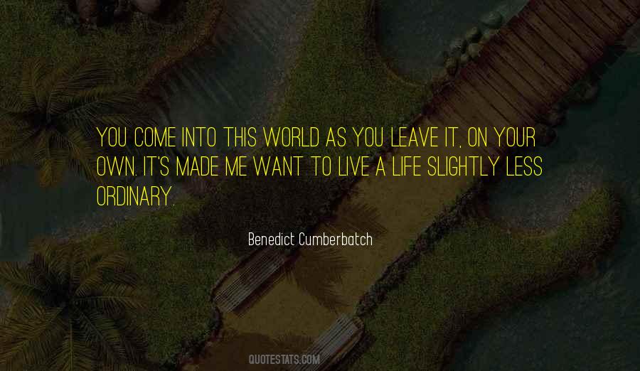 Quotes About Cumberbatch #690171