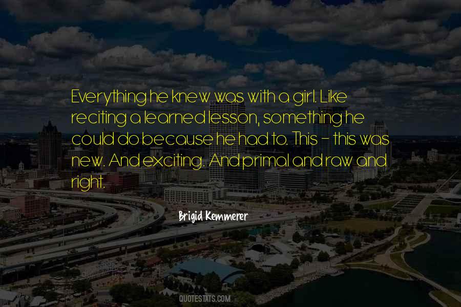 Quotes About Something New And Exciting #140953