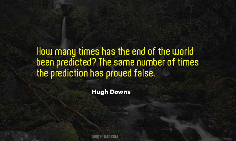 Quotes About End Of The World #989477