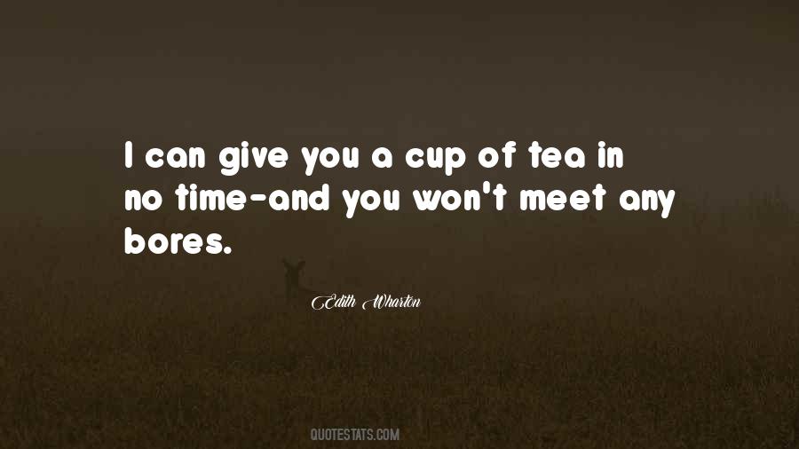 Quotes About Tea Time #1180662