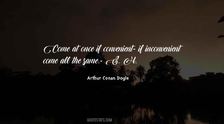 Quotes About Inconvenient #1071144