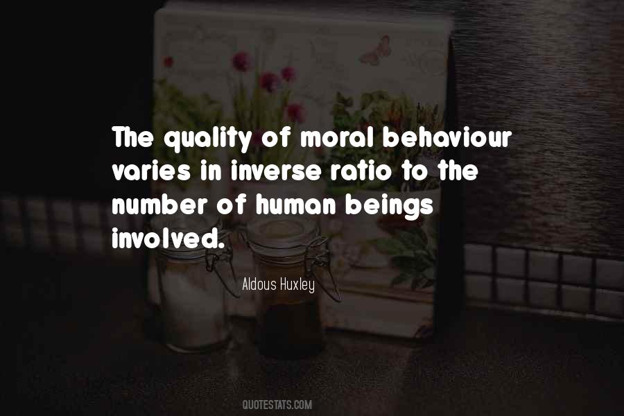 Quotes About Human Behaviour #1503960