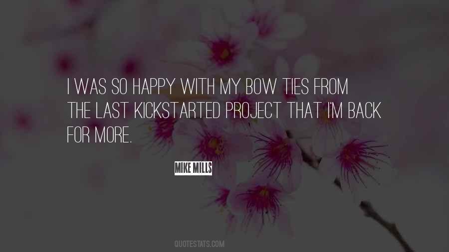 Quotes About Bows #123365