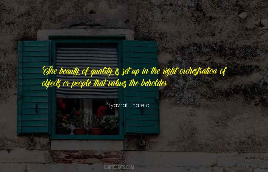 Quotes About Value Of Objects #1165749