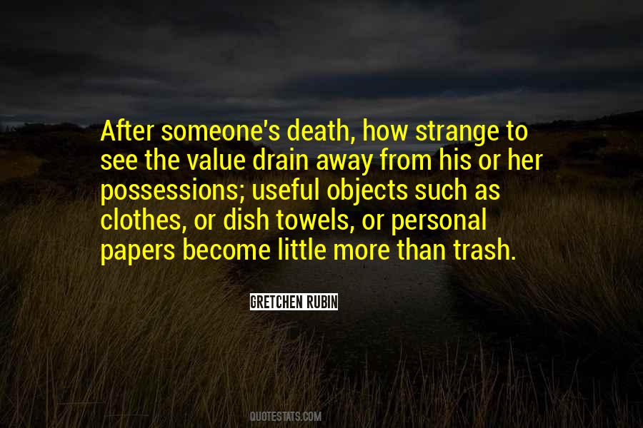 Quotes About Value Of Objects #332435