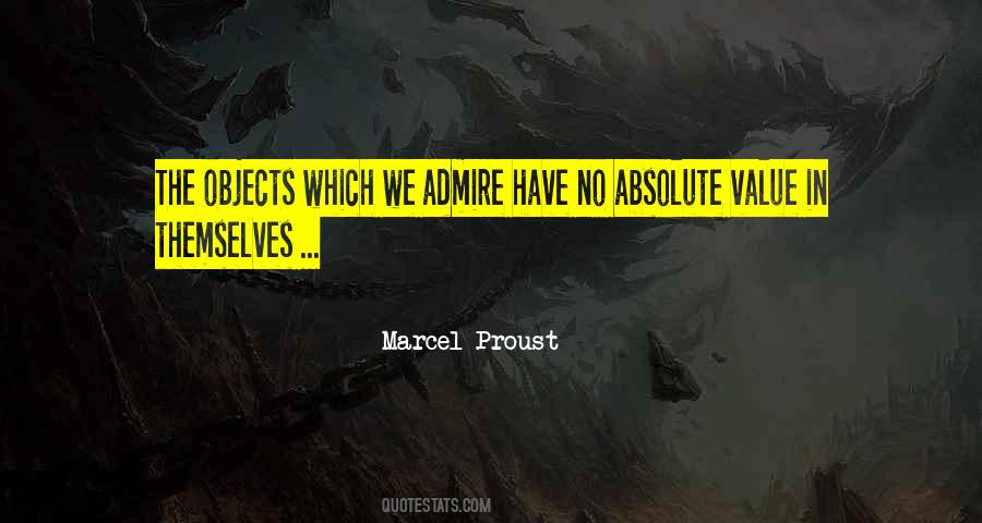 Quotes About Value Of Objects #864613