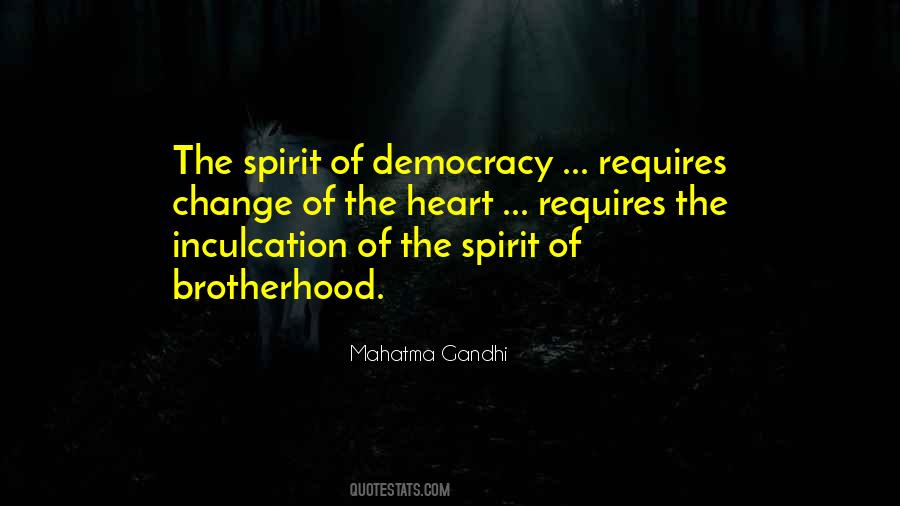 Democracy For Change Quotes #1490349