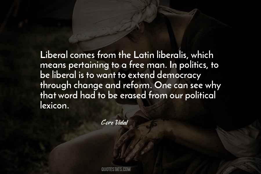 Democracy For Change Quotes #1507030