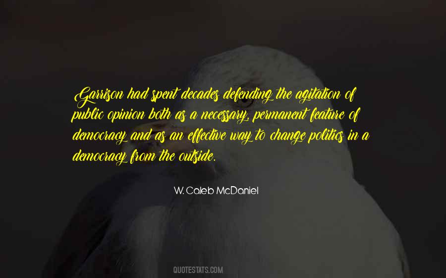 Democracy For Change Quotes #339427