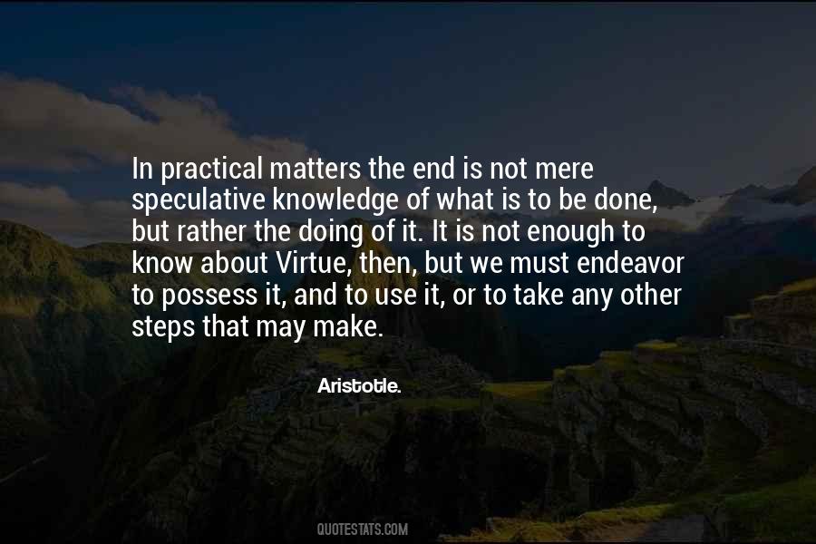 Quotes About What Matters In The End #703972