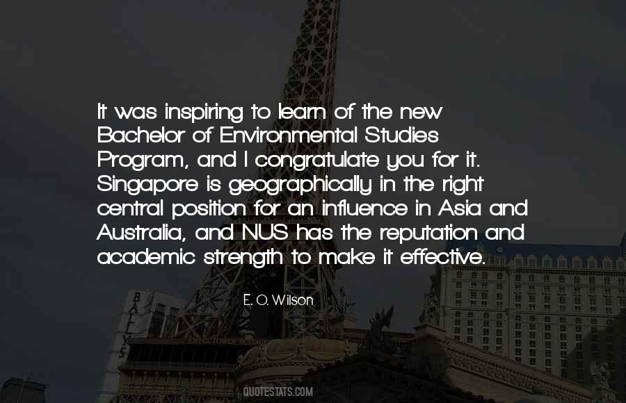 Environmental Influence Quotes #794264