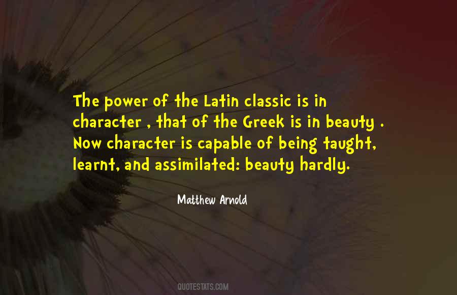 Quotes About Character And Beauty #60033