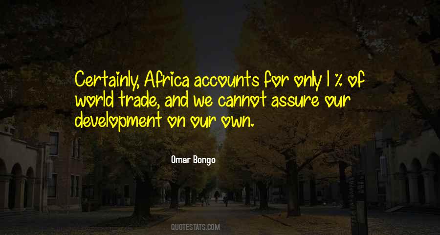 Africa Development Quotes #1005434