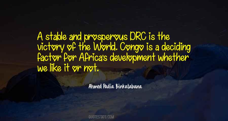 Africa Development Quotes #275490