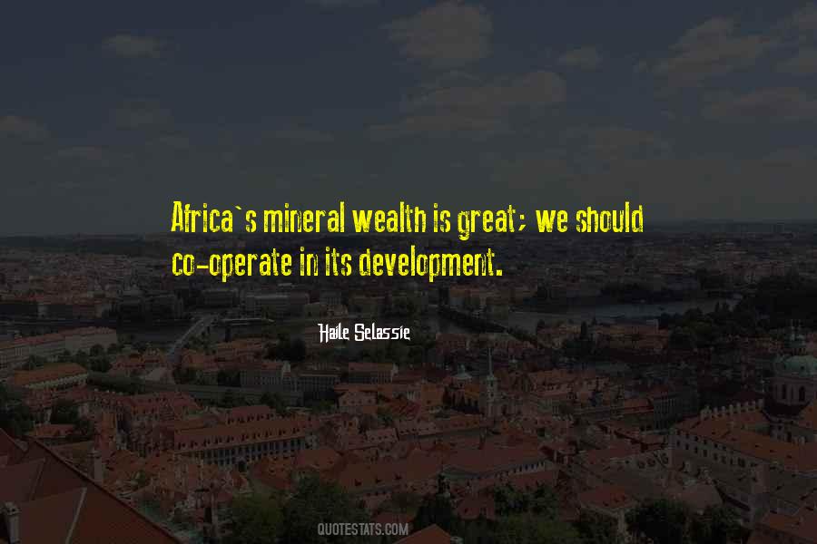 Africa Development Quotes #344780