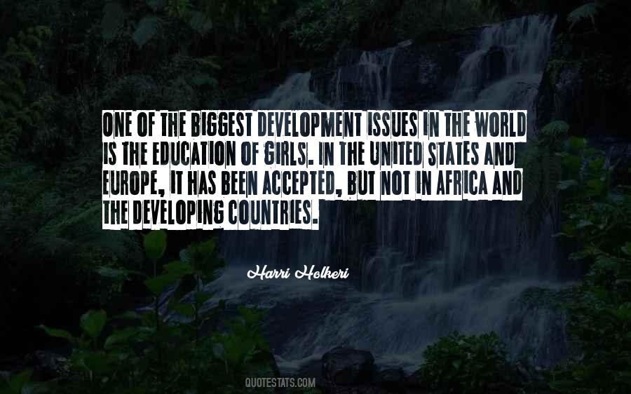 Africa Development Quotes #505453