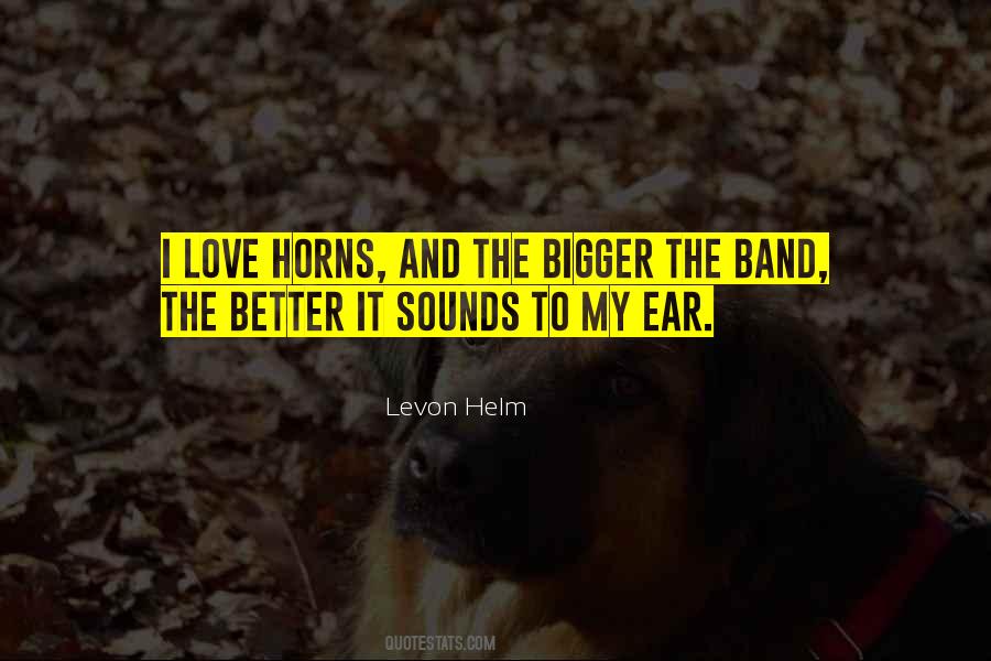 Quotes About Horns #1803499