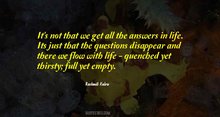Quotes About Empty Life #172485