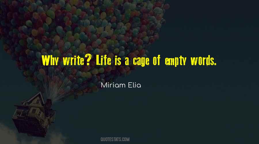 Quotes About Empty Life #353371