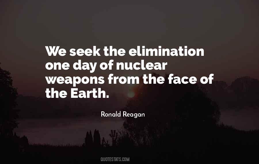 Quotes About Elimination #686478