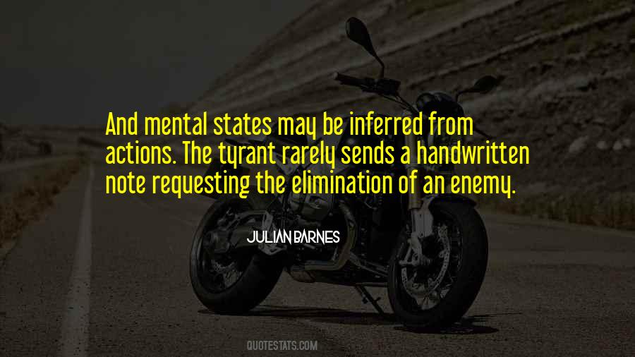 Quotes About Elimination #822909