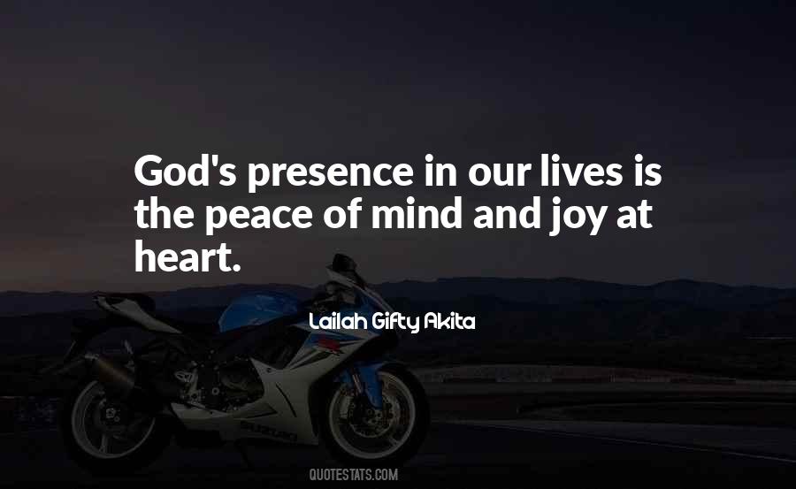 God S Presence Quotes #1013662