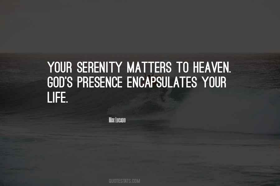 God S Presence Quotes #1103898