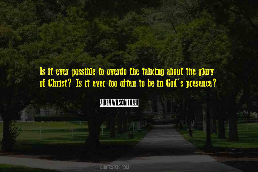 God S Presence Quotes #603971