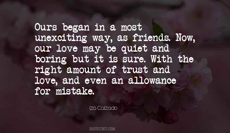 Quotes About Trust In Love #116052