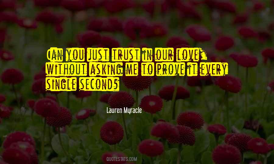 Quotes About Trust In Love #447037