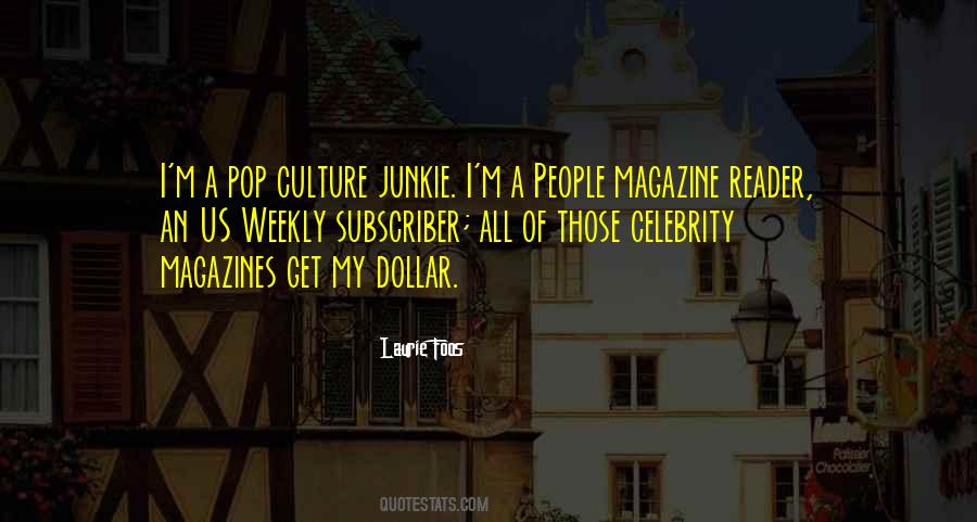 Quotes About Celebrity Culture #213873