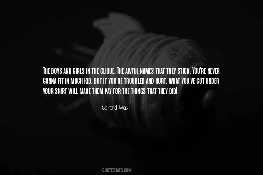 Gerard Way Mcr Quotes #846443
