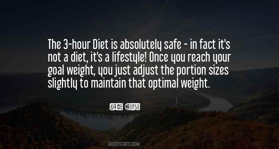 Quotes About Portion Sizes #1226270