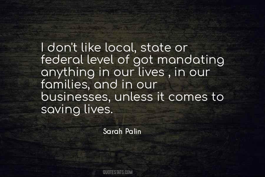 Quotes About Saving A Life #1116820