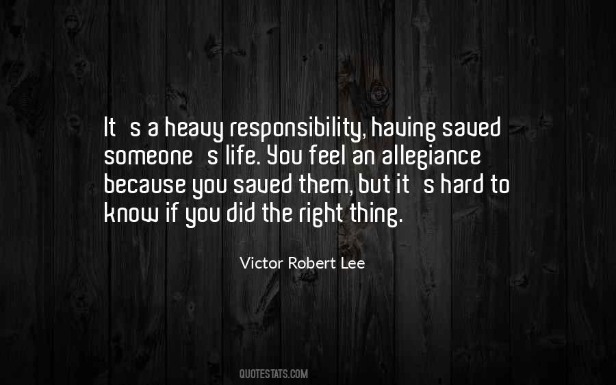 Quotes About Saving A Life #991288