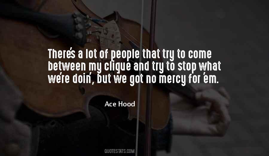 Quotes About No Mercy #1502740