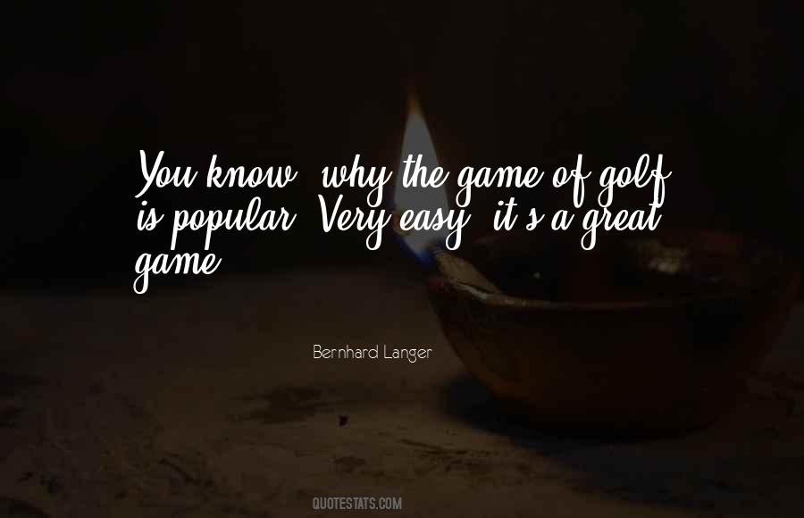 Great Game Quotes #773919