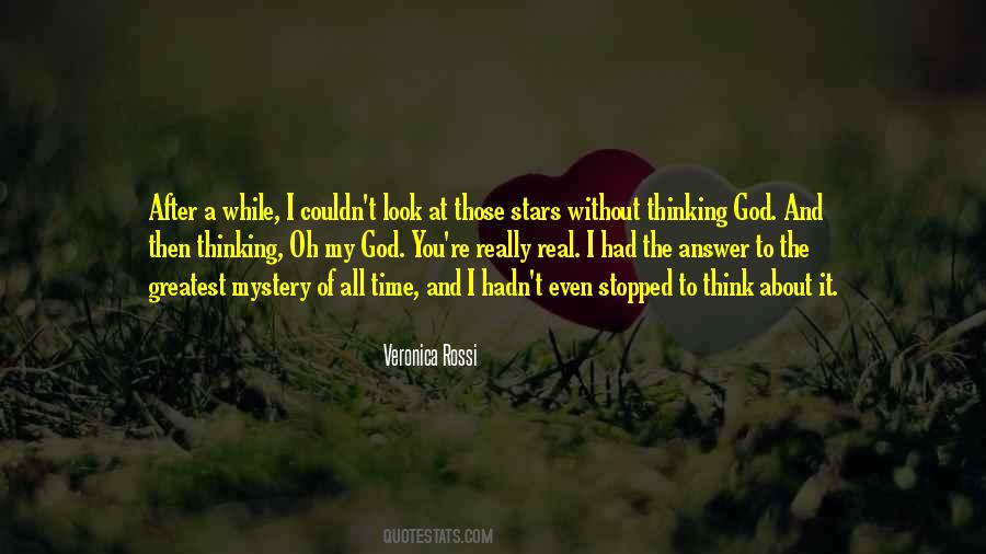 Quotes About Thinking God #1411606