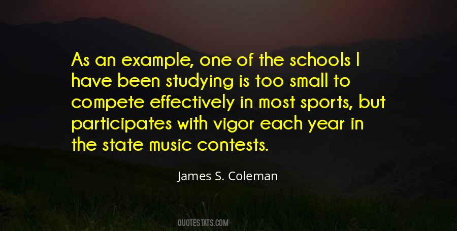 Quotes About Small Schools #457226
